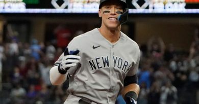 Aaron Judge es el nuevo capitán de los Yankees.